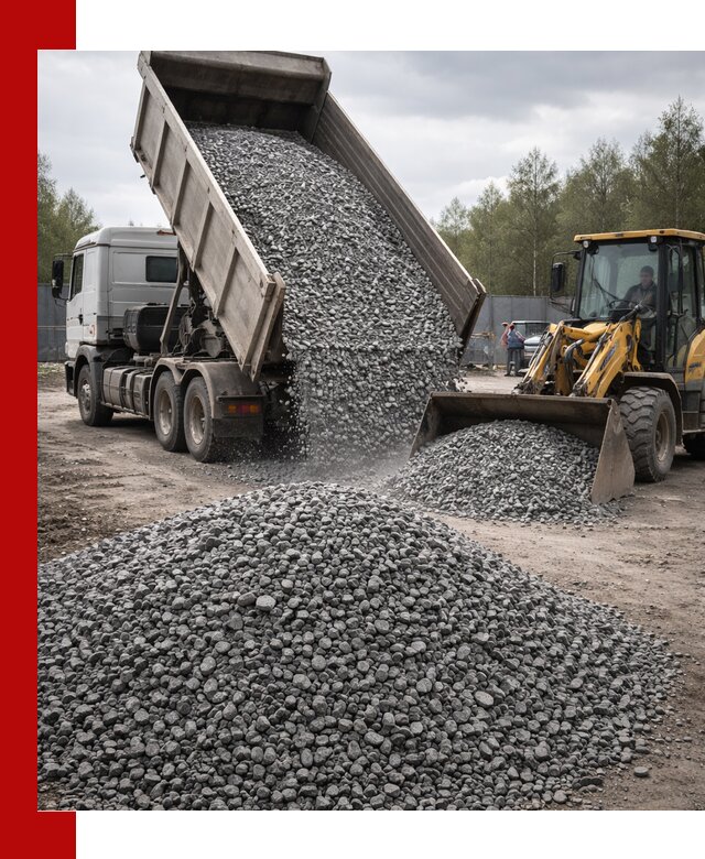 Доставка и продажа щебня гранитного в Белебее