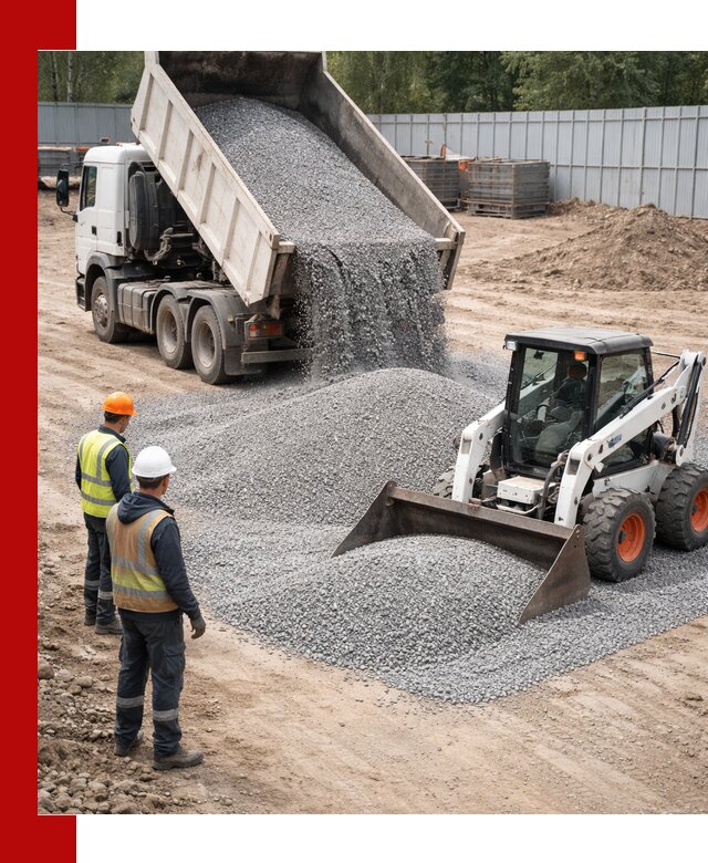 Доставка и продажа гранитного щебня фракции 0-5 в Белебее