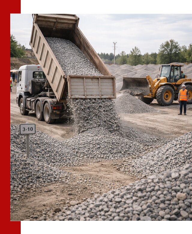 Гранитный щебень фракции 3–10: доставка и продажа в Белебее