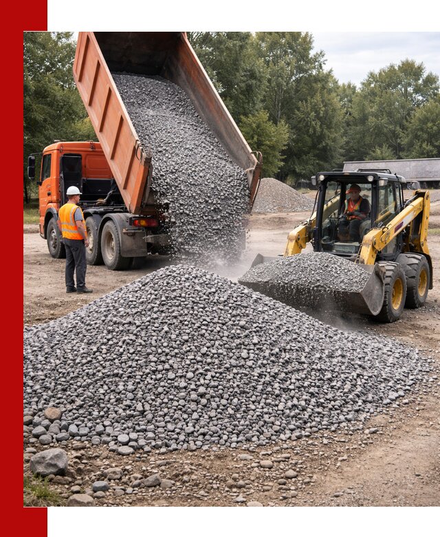Купить гранитный щебень фракции 5–10 в Белебее с доставкой