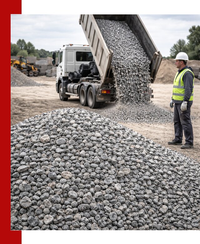 Доставка и продажа гранитного щебня фракции 5-20 в Белебее