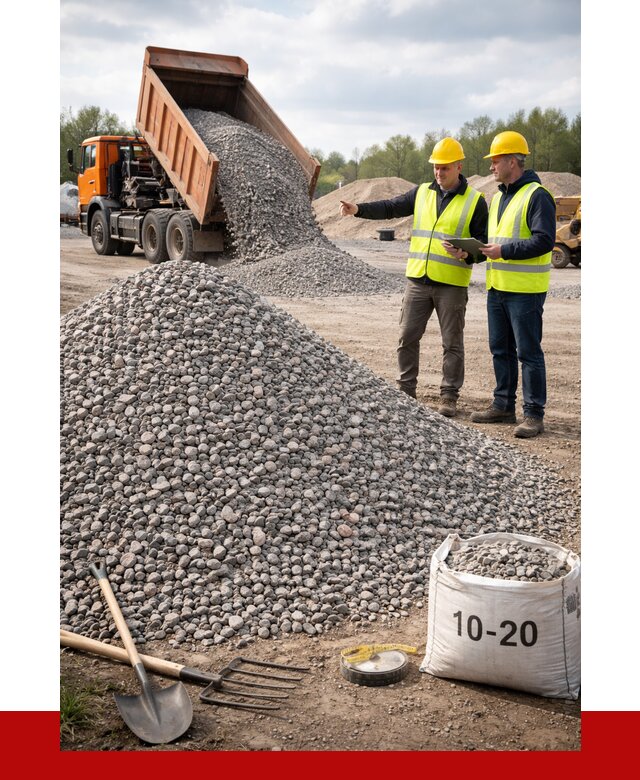 Гранитный щебень фракция 10-20 в Белебее от 4284 руб.|ПРОНЕРУДБлб