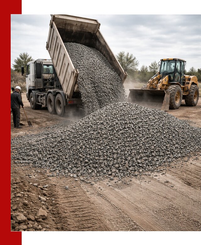 Гранитный щебень фракция 10-20 с доставкой в Белебее