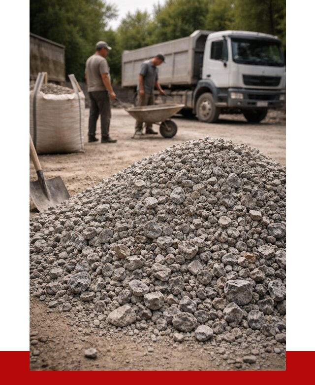 Гранитный щебень фракция 20-40 в Белебее от 3264 руб. ПРОНЕРУДБлб