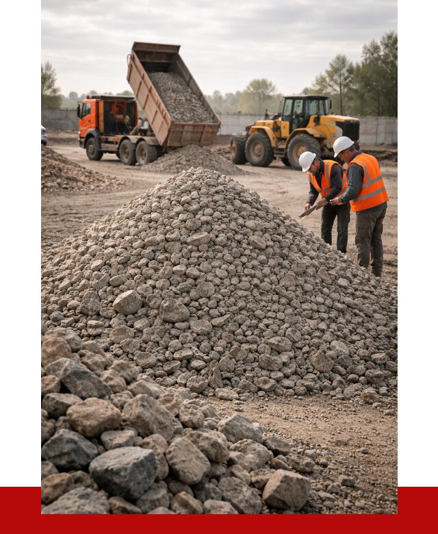 Гранитный щебень фракция 40-70 в Белебее от 2550 руб ПРОНЕРУДБлб