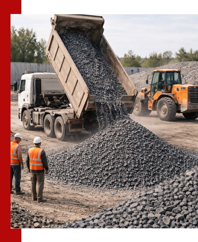 Доставка и продажа щебня габбро-диабаза в Белебее