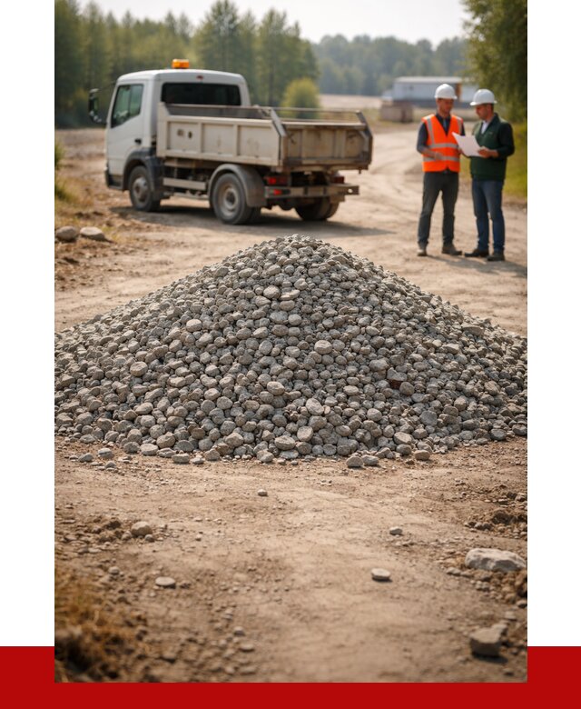 Гравийный щебень фракция 20-40 в Белебее от 1224 р. | ПРОНЕРУДБлб