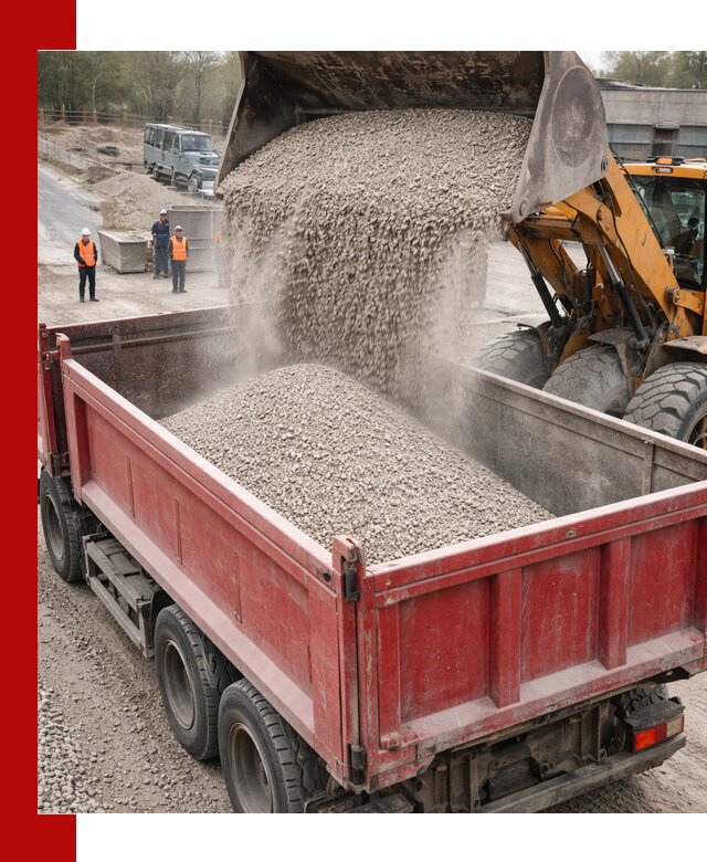 Купить известняковый щебень фракции 0-5 с доставкой в Белебее