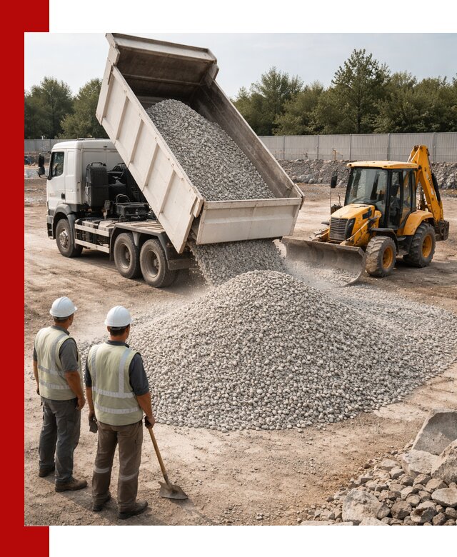 Купить известняковый щебень фракции 5–10 мм с доставкой в Белебее