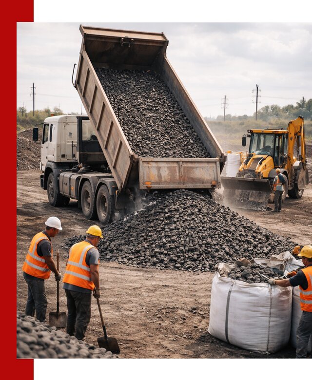 Шлаковый щебень фракция 40-70 с доставкой в Белебее