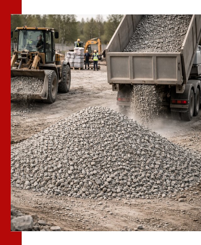 Вторичный щебень фракции 5-20 в Белебее — доставка и продажа крупнотоннажно