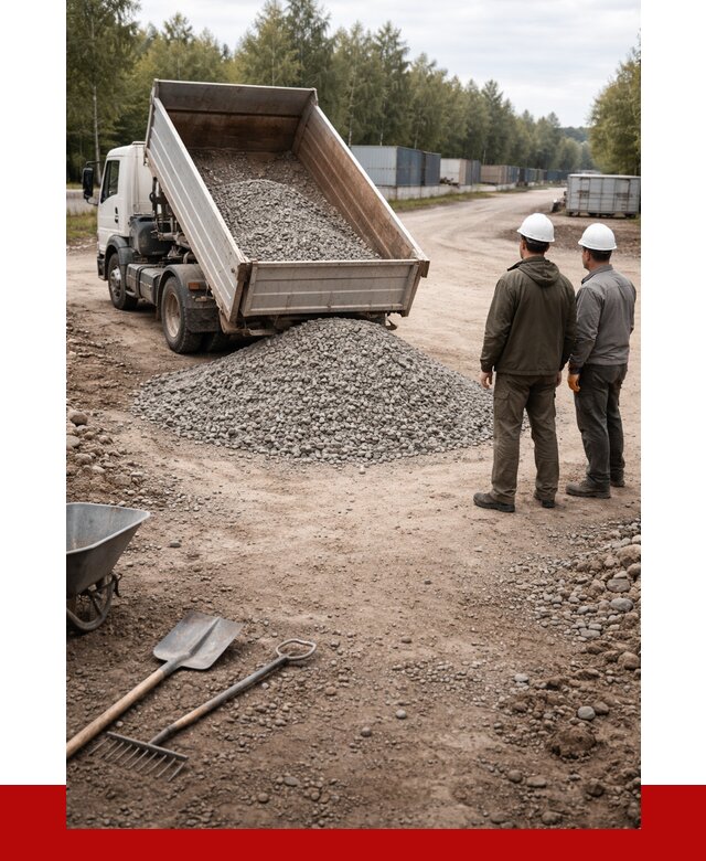 Бетонный щебень фракция 5-20 в Белебее от 3264 р., ПРОНЕРУДБлб