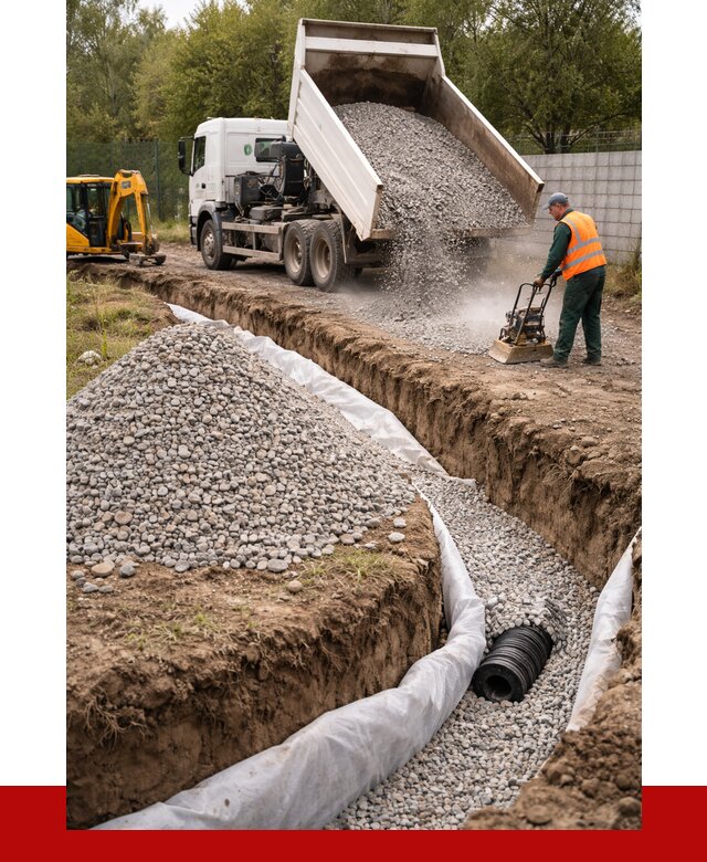 Щебень для дренажа в Белебее от 1887 р., ПРОНЕРУДБлб доставка
