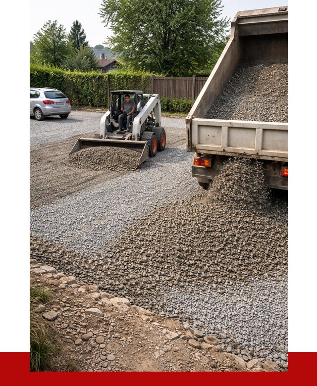 Щебень для парковки в Белебее с доставкой от 1224 р.| ПРОНЕРУДБлб