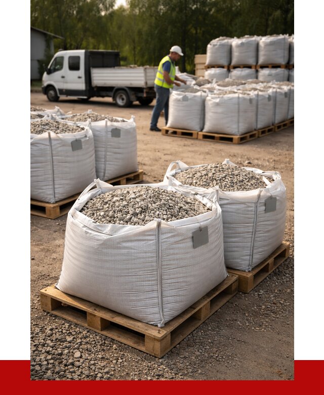 Щебень в мешках с доставкой в Белебее от 4284 р. | ПРОНЕРУДБлб