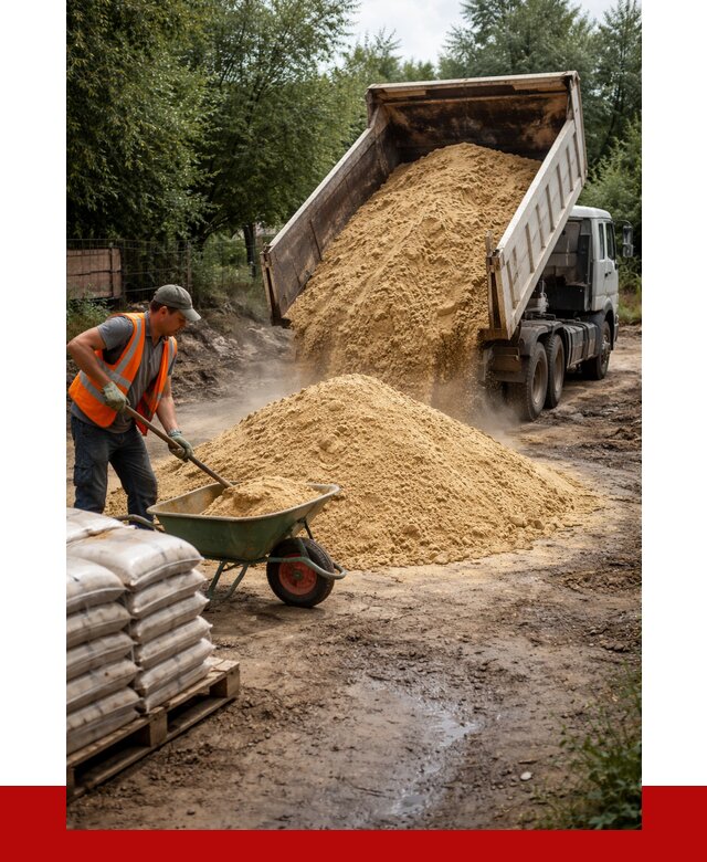 Купить песок с доставкой в Белебее от 1836 р. | ПРОНЕРУДБлб