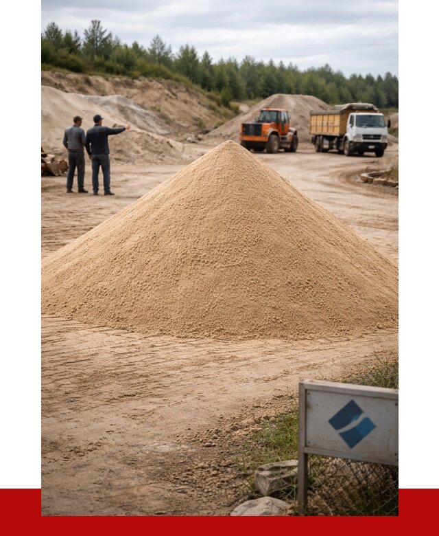 Карьерный песок навалом в Белебее от 1836 р. | ПРОНЕРУДБлб