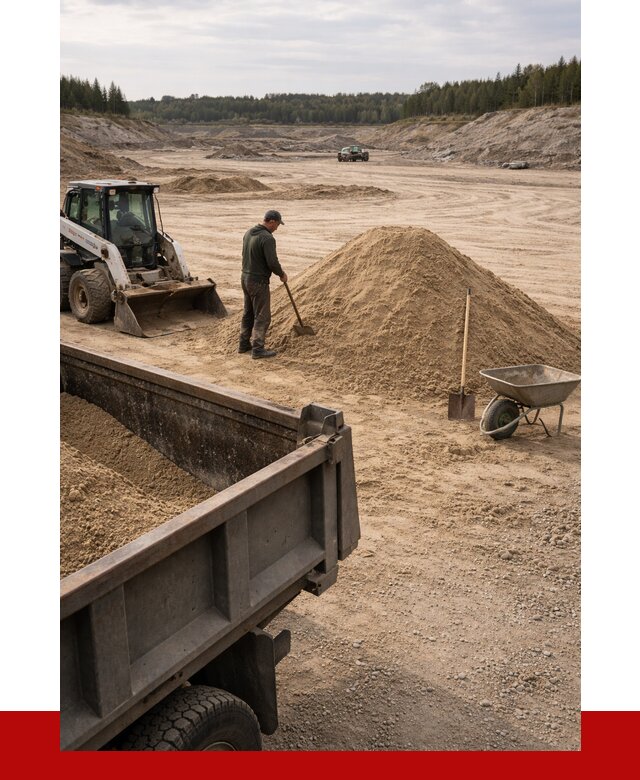 Карьерный песок среднезернистый в Белебее, от 2244 р. ПРОНЕРУДБлб