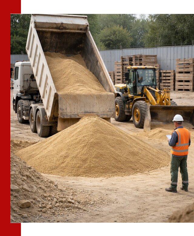 Доставка карьерного мелкозернистого песка в Белебее