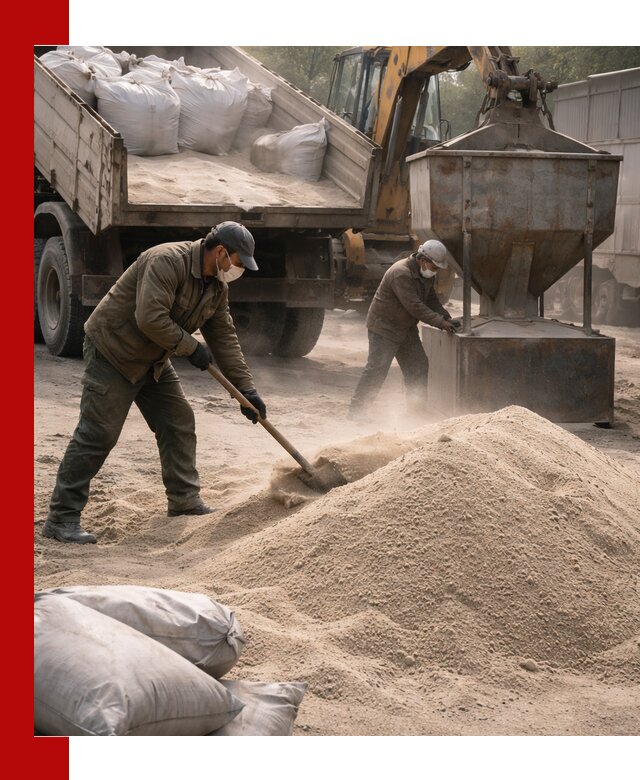 Кварцевый песок для пескоструя в Белебее — доставка и качество