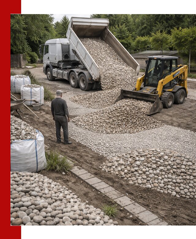 Доставка морской гальки оптом и в розницу в Белебее