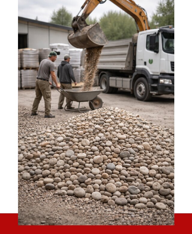 Галька декоративная в Белебее от 3264 р. за куб | ПРОНЕРУДБлб