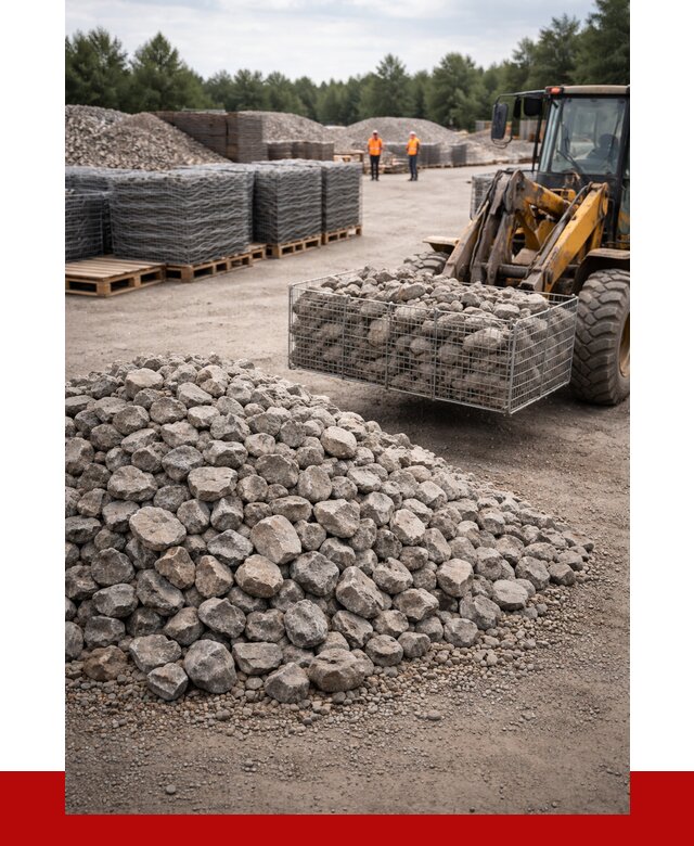 Камень для габионов фракция 70-150 в Белебее от 4284 р. | ПРОНЕРУДБлб