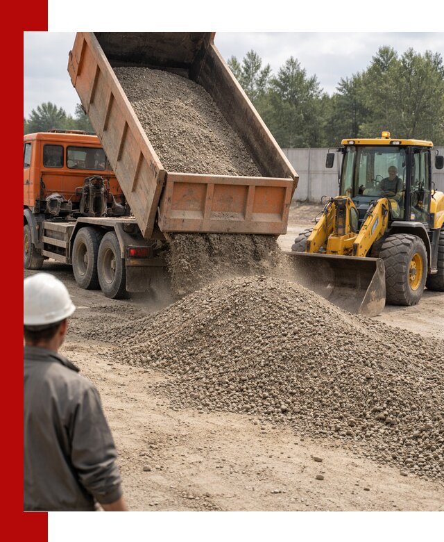 Доставка щпс С8 самосвалами в Белебее от производителя