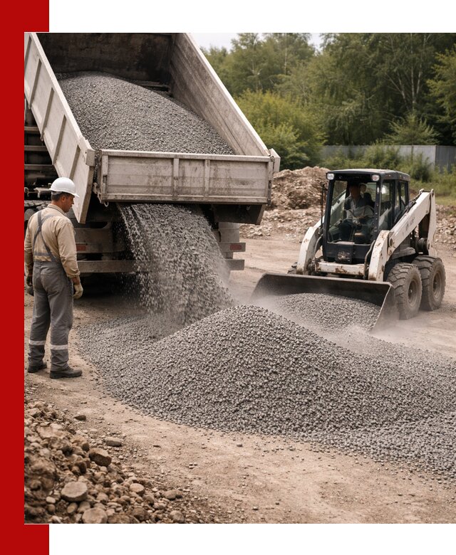 Доставка гравийного отсева 0-5 в Белебее оптом и в розницу