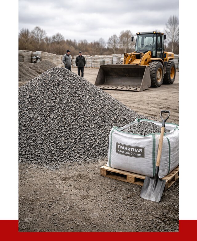 Купить гранитную крошку в Белебее от 4896 р. с доставкой | ПРОНЕРУДБлб