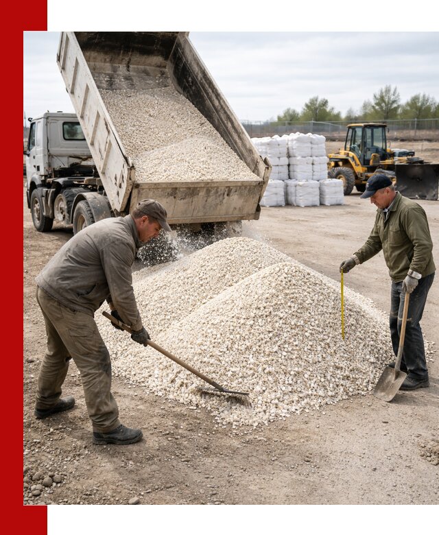 Мраморная крошка с доставкой и разгрузкой в Белебее