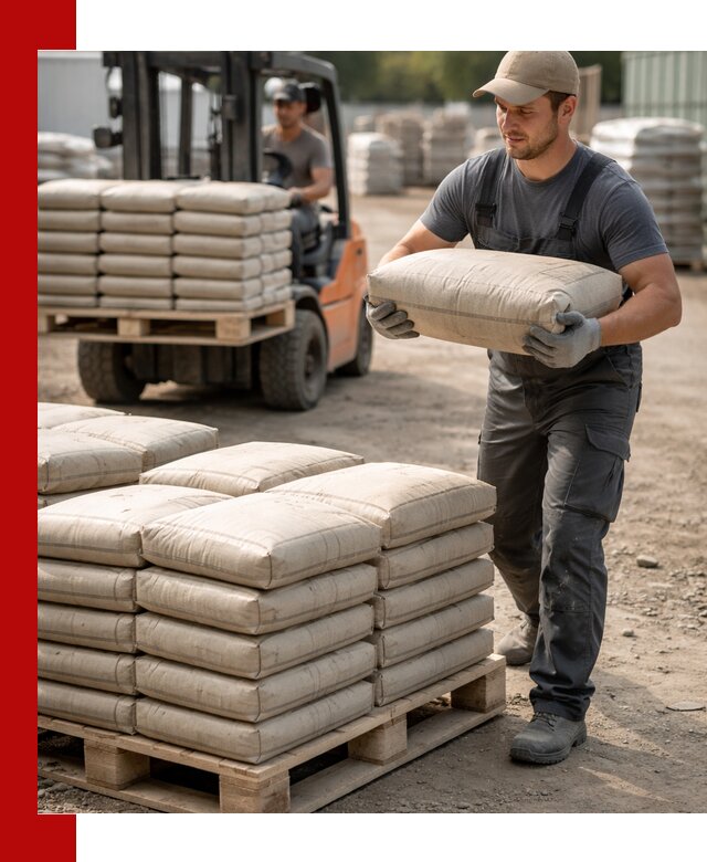 Доставка цемента в мешках оптом и в розницу в Белебее