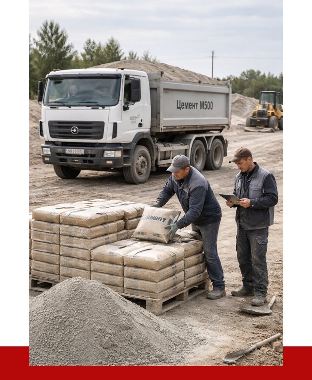 Купить цемент м500 с доставкой в Белебее от 5305 р. | ПРОНЕРУДБлб