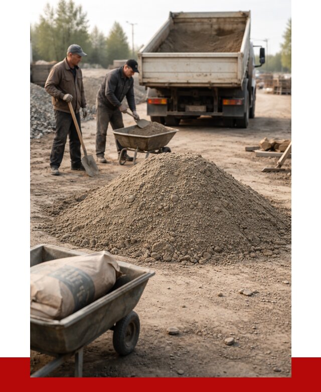 Цементно-песчаная смесь М150 в Белебее от 4794 р. | ПРОНЕРУДБлб