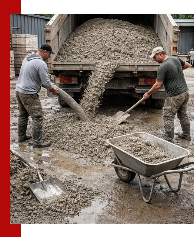 Цементно-песчаная смесь М150 доставка в Белебее