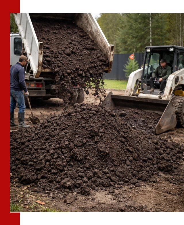 Плодородный грунт с доставкой в Белебее для садов и огородов