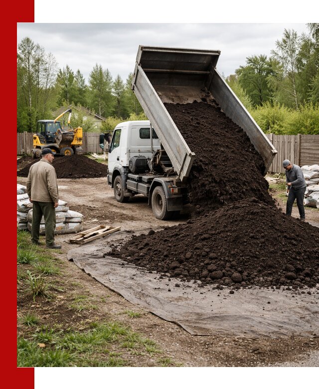 Доставка качественного почвогрунта в Белебее оптом и в розницу