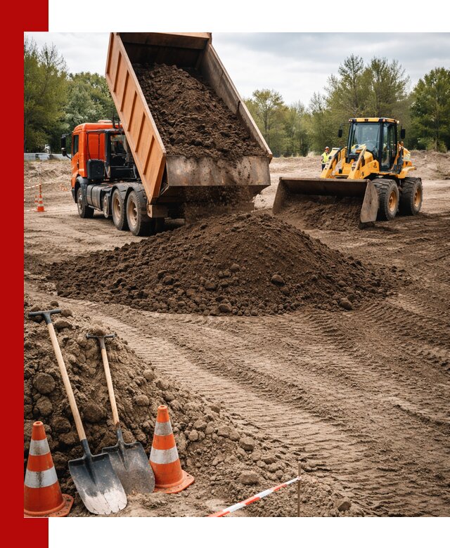 Поставка и доставка планировочного грунта в Белебее