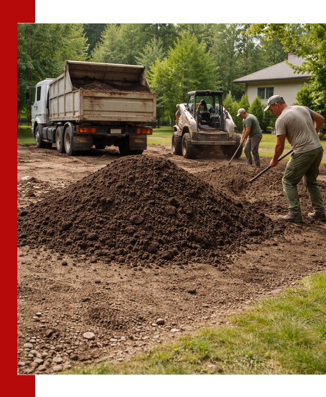 Доставка и укладка грунта для газона в Белебее