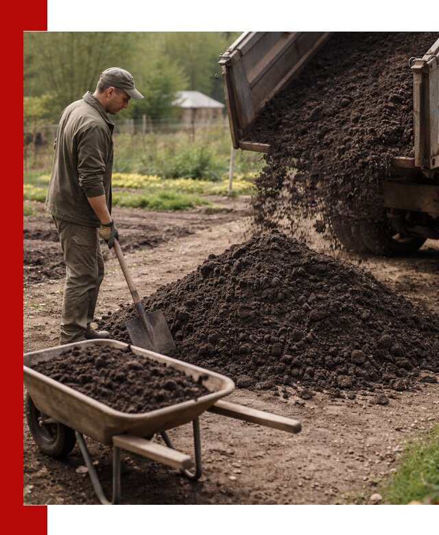 Доставка качественной земли для огорода в Белебее