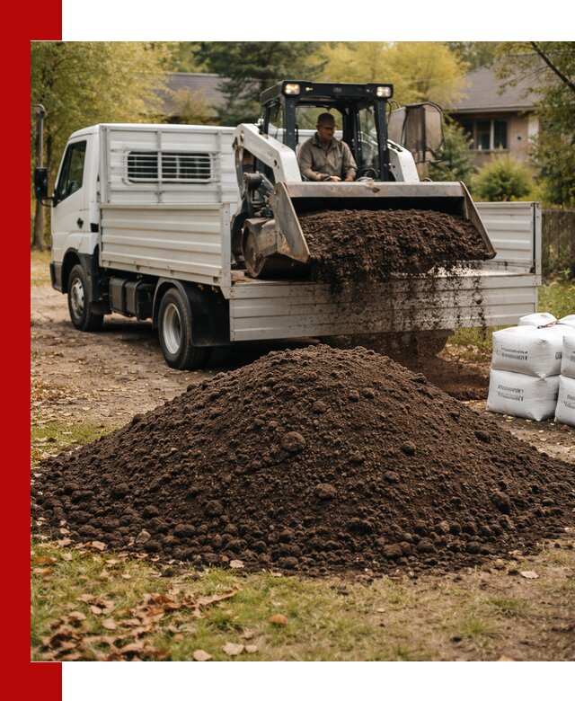 Доставка садовой земли в больших объёмах в Белебее