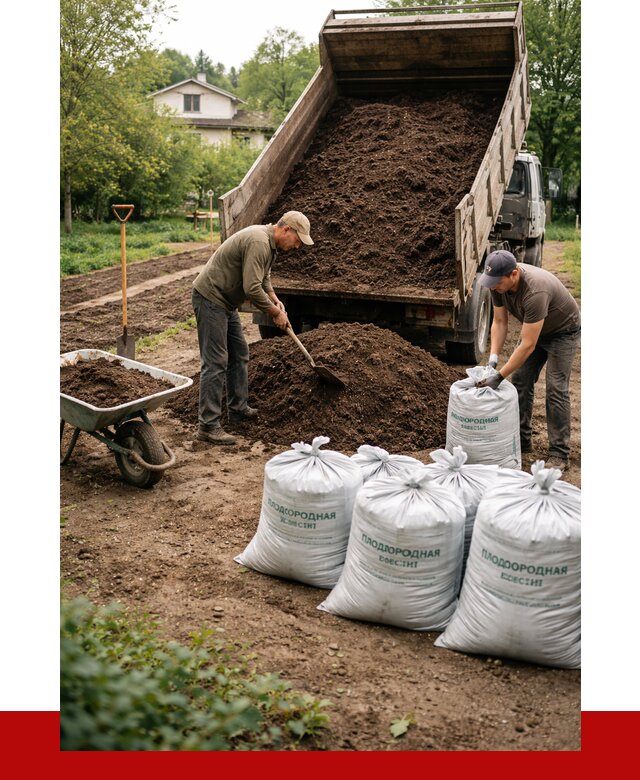 Плодородная смесь в Белебее от 4284 р./куб с доставкой | ПРОНЕРУДБлб