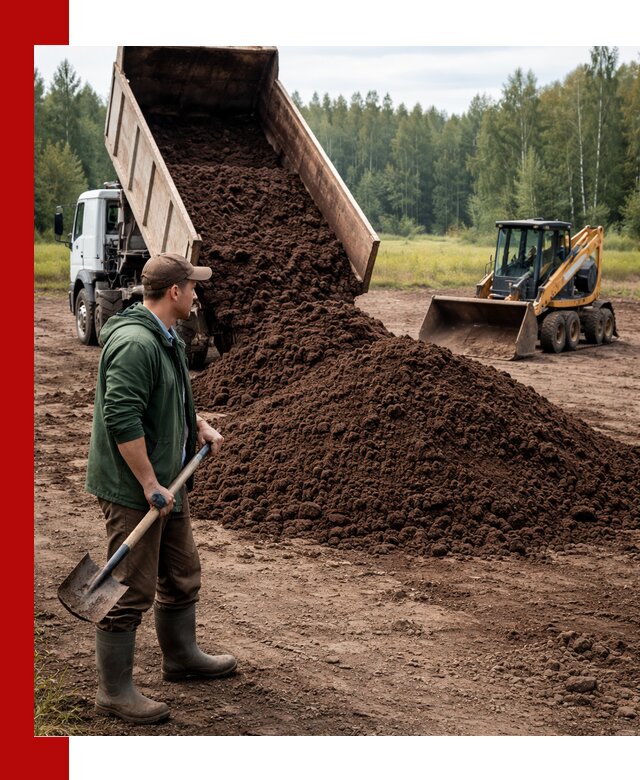 Купить верховой торф с доставкой в Белебее для садоводства и растений