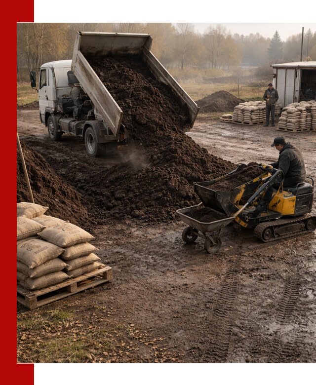 Кислый торф в доставке по выгодным ценам в Белебее