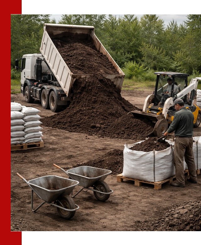 Доставка и продажа торфогрунта в Белебее оптом и в розницу