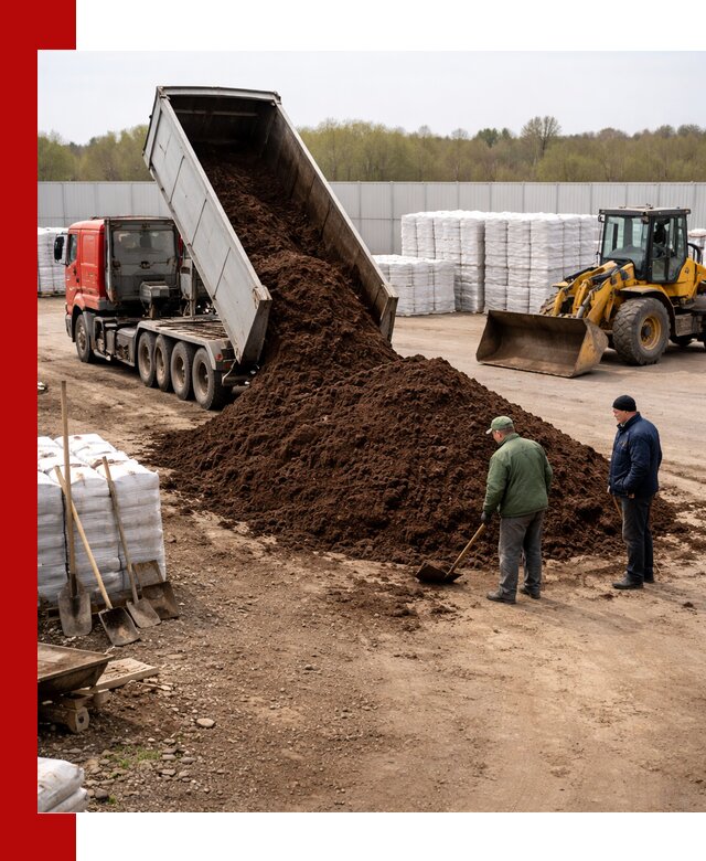 Доставка торфяных смесей оптом и в розницу в Белебее