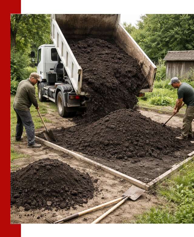 Купить чистый чернозем для огорода с доставкой в Белебее