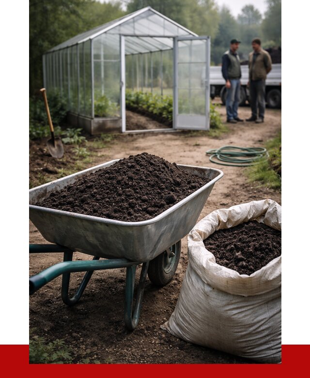 Чернозем для теплицы в Белебее с доставкой от 1530 р. | ПРОНЕРУДБлб