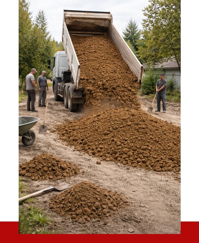 Купить суглинок с доставкой в Белебее от 2550 р. за куб | ПРОНЕРУДБлб