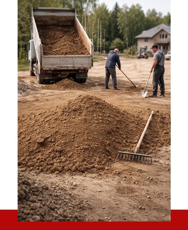 Суглинок для планировки в Белебее с доставкой от 4284 р. | ПРОНЕРУДБлб